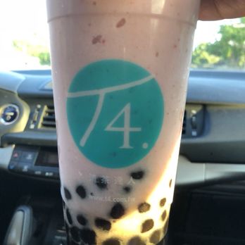 T4 Tracy - Large Milk Tea with Boba and Coffee Jelly - Bubble Tea Near Me - Tracy, California T4 Tracy - Large Milk Tea with Boba and Coffee Jelly - Bubble Tea Near Me - Tracy, California