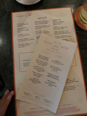 Menu photo 1 River Club Washington, DC, DC