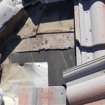 Reliable Roofing - Broken piece roof - Roofing Near Me - Palm Desert, California