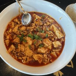 Mapo Tofu with Ground Pork Lunch Special Mapo Tofu with Ground Pork Lunch Special