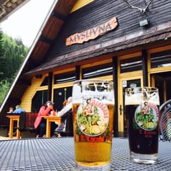 Restaurace Myslivna - Outdoor seating @ Myslivna