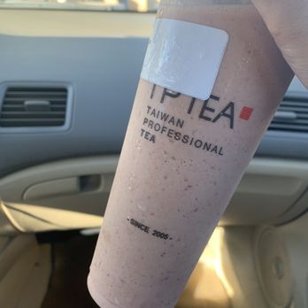 TP Tea - Strawberry Milk Tea - Bubble Tea Near Me - Cupertino, California