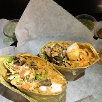 Lucha Libre - Surf & Turf Burrito - Mexican Near Me - San Diego, California Lucha Libre - Surf & Turf Burrito - Mexican Near Me - San Diego, California