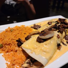 Cheesesteak burrito