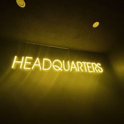 Headquarters - Headquarters sign