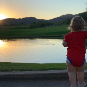 Verrado Grille - Sunset view from the patio. - American Near Me - Buckeye, Arizona