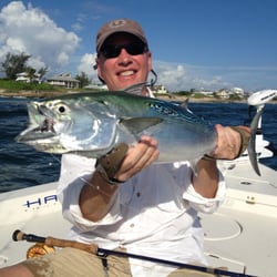 Stuart Fly Fishing - Bonita Bonita on my Clouser off Bathtub Beach