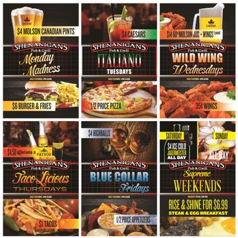 Shenanigans Pub & Grill - Daily Specials - Sports Bars Near Me - Edmonton, Alberta Shenanigans Pub & Grill - Daily Specials - Sports Bars Near Me - Edmonton, Alberta