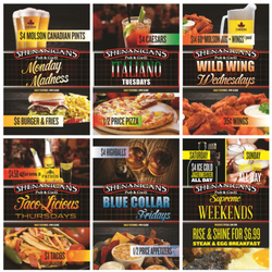 Shenanigans Pub & Grill - Daily Specials