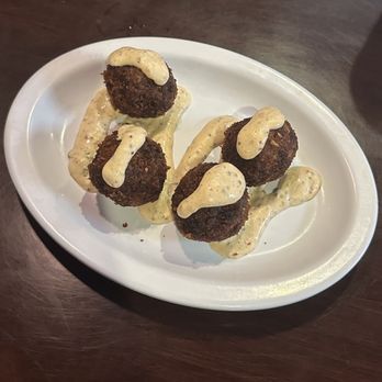 Acadian Grille Scratch Kitchen - Boudin Balls - Cajun/Creole Near Me - Omaha, Nebraska Acadian Grille Scratch Kitchen - Boudin Balls - Cajun/Creole Near Me - Omaha, Nebraska