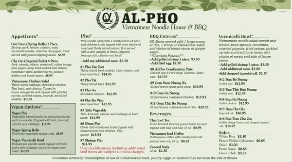 Menu photo 7 AL PHO Santa Maria, CA Menu photo 7 AL PHO Santa Maria, CA
