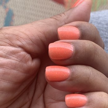 Katy Nails - Powder dip over natural nails by Mike - Nail Salons Near Me - Katy, Texas