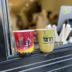 Tea and Milk - Mango Rose Tea & Strawberry Matcha Tea Latte
