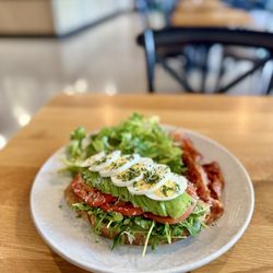 Caffe Central - Avocado & Egg Toast