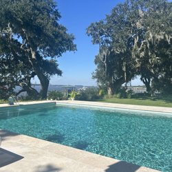 Waterway - The out door pool view.