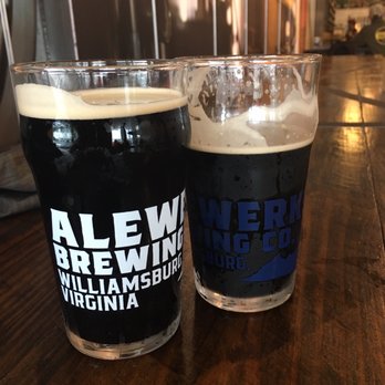 Alewerks Brewing - Nice Irish stout. Perfect for a rainy day! - Breweries Near Me - Williamsburg, Virginia