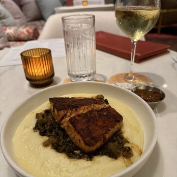 Hull and Oak - Seared Salmon Fillet* - Breakfast & Brunch Near Me - Houston, Texas
