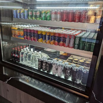Slayer Burger - Drinks. They have their own brand of beer. - Burgers Near Me - Toronto, Ontario