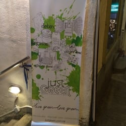 Just Green - Look for this sign!