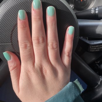Ardora Nail Lounge - Here you can see how uneven each nail is length and shape wise. - Nail Salons Near Me - Silverdale, Washington