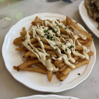 La Bonne Vache - Frites au Fromage ($9) - French fries topped with gruyère fondue - French Near Me - Washington, DC, District of Columbia La Bonne Vache - Frites au Fromage ($9) - French fries topped with gruyère fondue - French Near Me - Washington, DC, District of Columbia