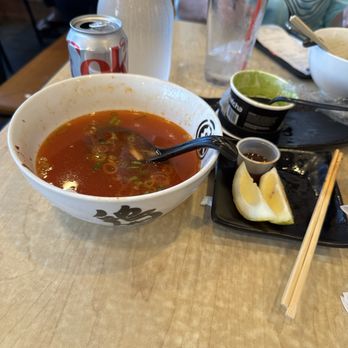 Kashiwa Ramen - Cold Ramen with Pork Broth, Chicken Cha-shu (Straight noodle) and Mr Matcha ice cream - Ramen Near Me - Costa Mesa, California Kashiwa Ramen - Cold Ramen with Pork Broth, Chicken Cha-shu (Straight noodle) and Mr Matcha ice cream - Ramen Near Me - Costa Mesa, California
