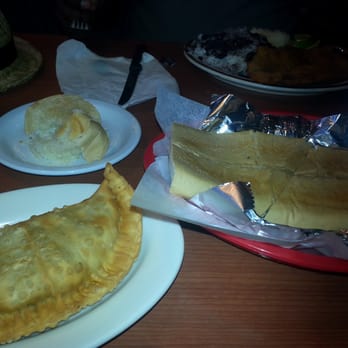 Rincon Cubano - Empanada and lechon sandwich. - Cuban Near Me - Sarasota, Florida