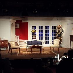 Lancaster Players Playhouse - The set from "A Murder Is Renounced"