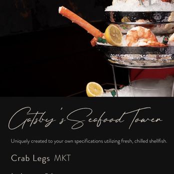 Gatsby's Prime Steakhouse - Seafood Tower Menu - Steakhouses Near Me - Houston, Texas Gatsby's Prime Steakhouse - Seafood Tower Menu - Steakhouses Near Me - Houston, Texas