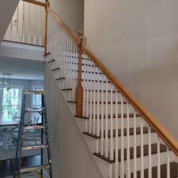 Scott Madore Painting - Vaulted entry way with staircase