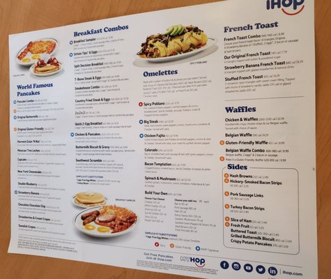 Menu photo 3 IHOP WILDWOOD, FL