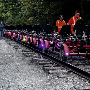 Rail Explorers: Bluegrass Division - Lights on for the return trip - Tours Near Me - Versailles, Kentucky Rail Explorers: Bluegrass Division - Lights on for the return trip - Tours Near Me - Versailles, Kentucky