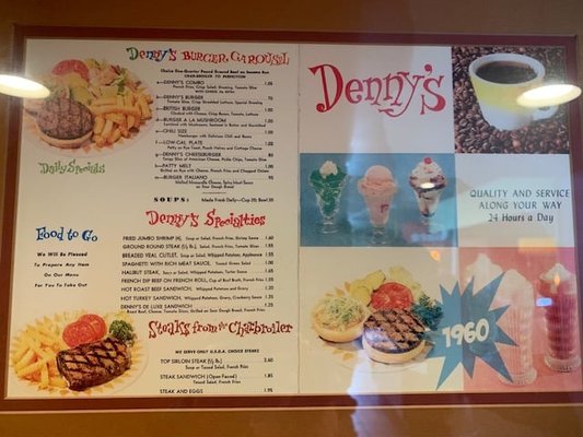 Menu photo 3 Denny's San Clemente, CA