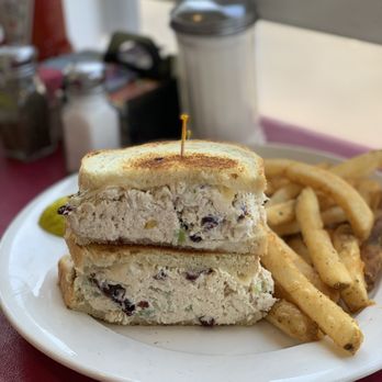 Maureen's Kitchen - Chicken Salad with cranberries, blueberries and mangoes. - Breakfast & Brunch Near Me - Smithtown, New York Maureen's Kitchen - Chicken Salad with cranberries, blueberries and mangoes. - Breakfast & Brunch Near Me - Smithtown, New York