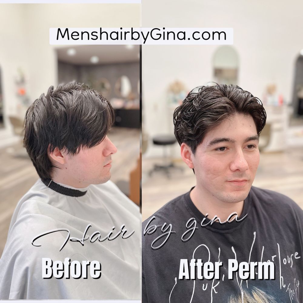 Menshair by Gina Logo