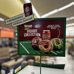 Krispy Kreme - The Kickoff Collection Advertisement.