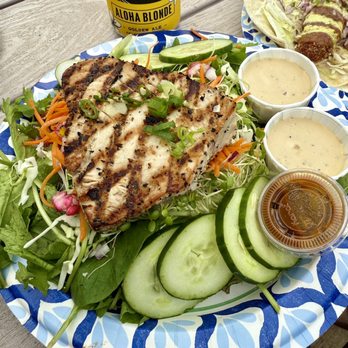 Sleeping Giant Grill - Seared ahi poke salad - Seafood Near Me - Kapaa, Hawaii Sleeping Giant Grill - Seared ahi poke salad - Seafood Near Me - Kapaa, Hawaii