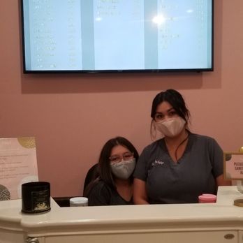 Le Petit Spa Boutique - Front desk! Isabella and her daughter - Waxing Near Me - Frisco, Texas Le Petit Spa Boutique - Front desk! Isabella and her daughter - Waxing Near Me - Frisco, Texas