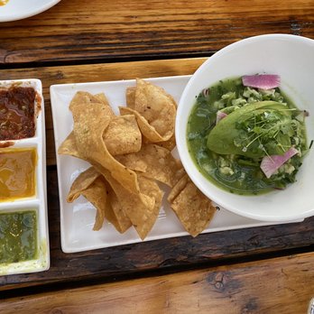 Playa - Halibut Ceviche + leftovers from salsa platter - Mexican Near Me - Mill Valley, California