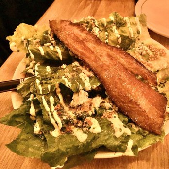 Red Hook Tavern - Romaine Wedge – Bleu Cheese, Pickled Mustard Seed, Sourdough Crumbs, Nueske’s Applewood Smoked Bacon, Buttermilk Herb Dressing - American Near Me - Brooklyn, New York Red Hook Tavern - Romaine Wedge – Bleu Cheese, Pickled Mustard Seed, Sourdough Crumbs, Nueske’s Applewood Smoked Bacon, Buttermilk Herb Dressing - American Near Me - Brooklyn, New York