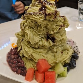 C Fruit Life - Matcha snow dessert - Desserts Near Me - Boston, Massachusetts C Fruit Life - Matcha snow dessert - Desserts Near Me - Boston, Massachusetts