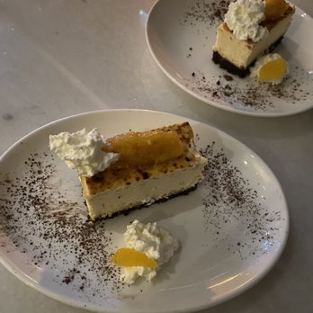 The Victor - Tony's baked orange cheesecake - Steakhouses Near Me - Vancouver, British Columbia The Victor - Tony's baked orange cheesecake - Steakhouses Near Me - Vancouver, British Columbia