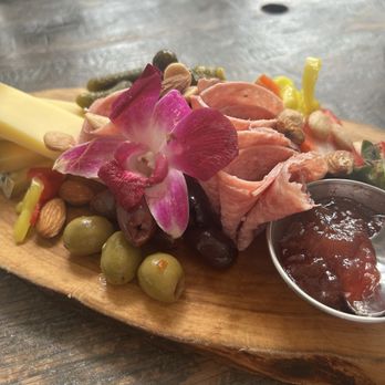 Bacchus Wine Bistro - Compte cheese with salami rustica - French Near Me - St. Petersburg, Florida