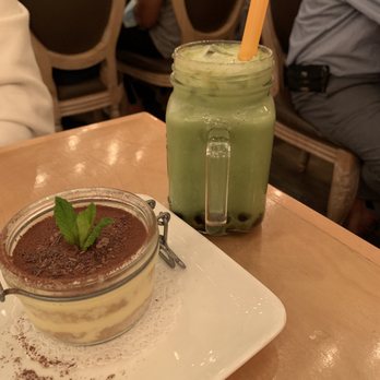 Prince Tea House - Tiramisu and green tea milk tea - Desserts Near Me - Brooklyn, New York Prince Tea House - Tiramisu and green tea milk tea - Desserts Near Me - Brooklyn, New York