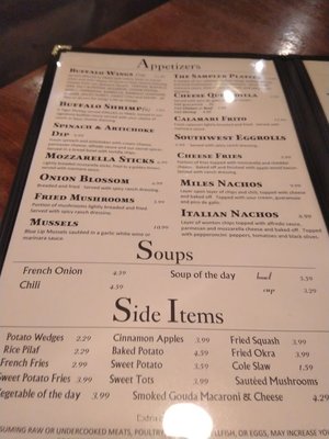 Menu photo 7 Safari Miles Denver, NC