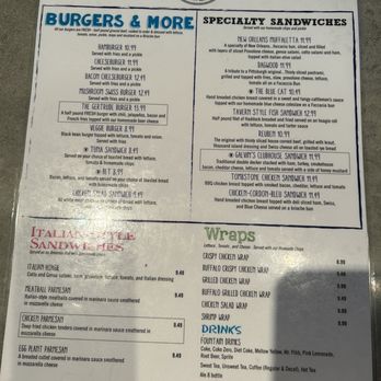 Galvin's - Menu   -July 26 2023 - Pizza Near Me - Georgetown, Kentucky