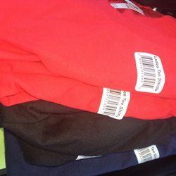 Dollar Tree - Ladies Tee's S/L and Youth Tee's in Red/Black/Blue/Orange