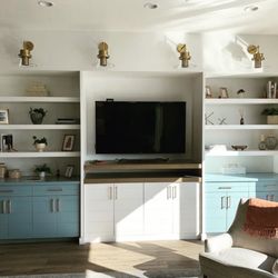 BR Framing - Custom Built-In Entertainment Center, St. George, Utah