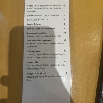 Namaka Restaurant N Bar - Mocktails & Beverages Menu - Seafood Near Me - Kapaʻa, Hawaii Namaka Restaurant N Bar - Mocktails & Beverages Menu - Seafood Near Me - Kapaʻa, Hawaii