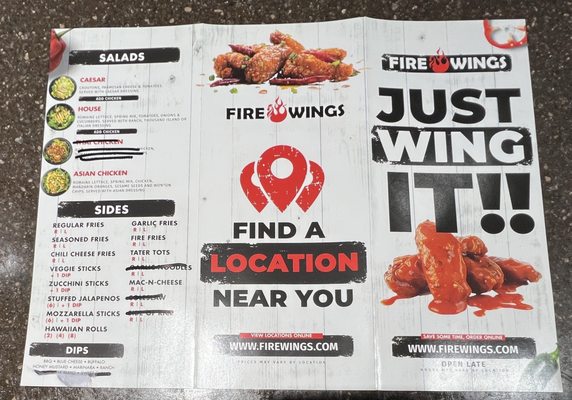 Menu photo 6 Fire Wings Reno, NV Menu photo 6 Fire Wings Reno, NV